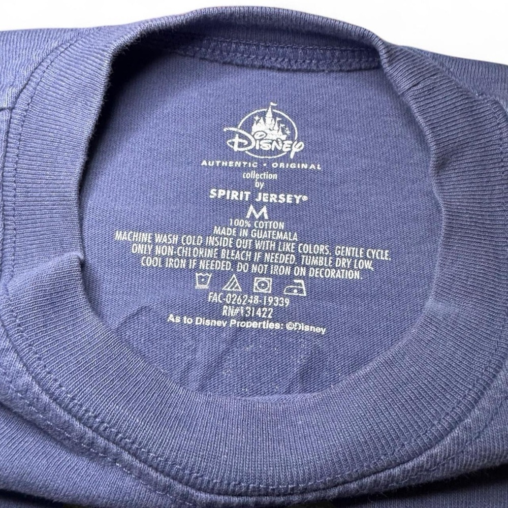 SPIRIT JERSEY x Disneyland Resort Parks Blue Classic Long-Sleeve Top — MEDIUM - Picture 2 of 5